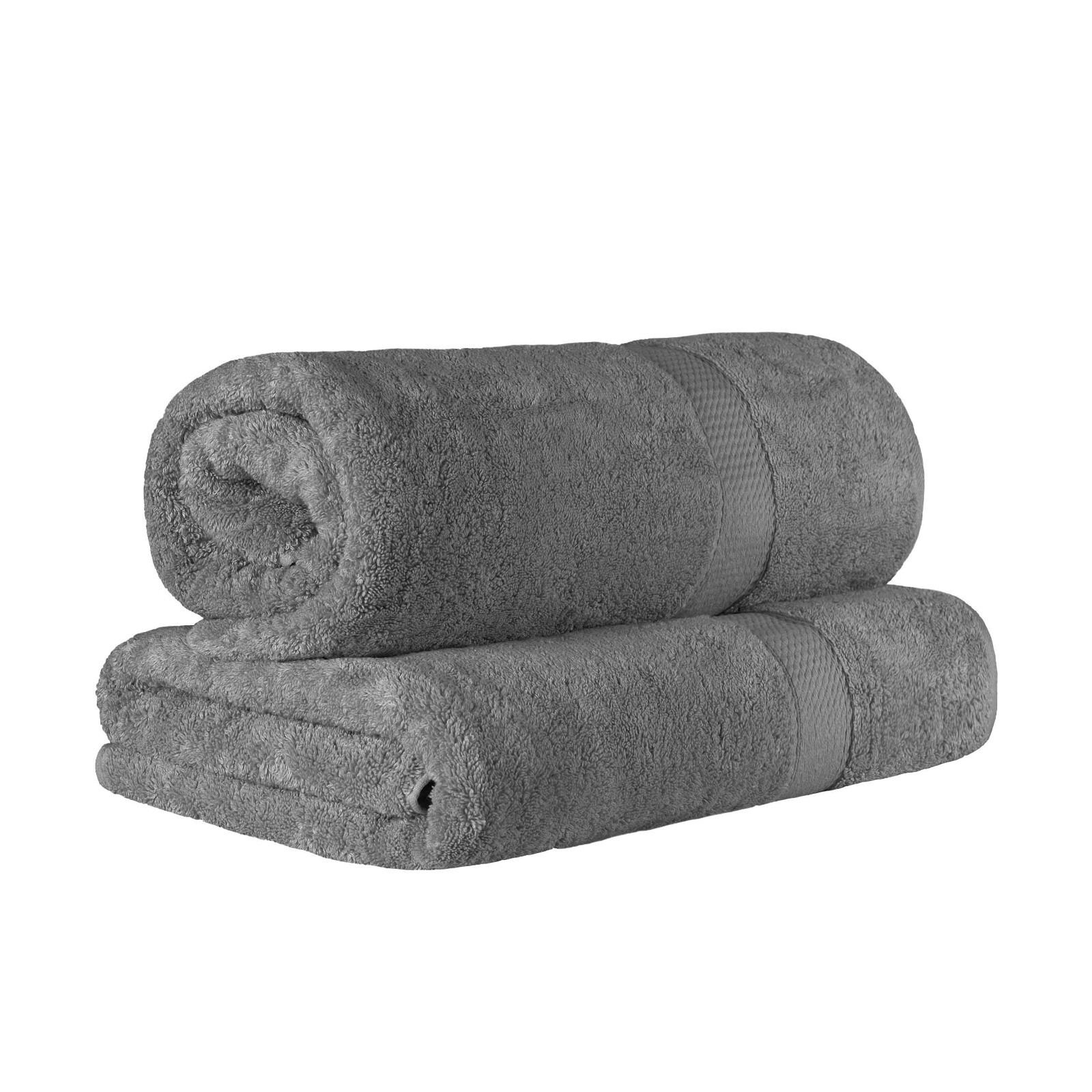 Madison 800 GSM Egyptian Cotton Pile Heavyweight Absorbent Bath Sheet Set of 2