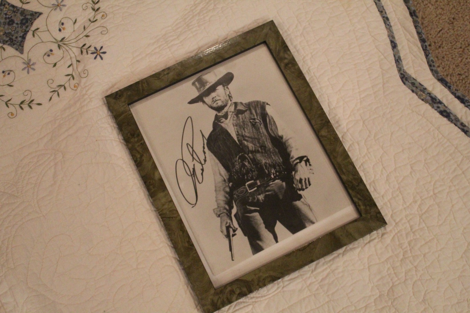 Actor/Director Clint Eastwood Autographed Photo Actor/Director Clint Eastwood Autographed Photo