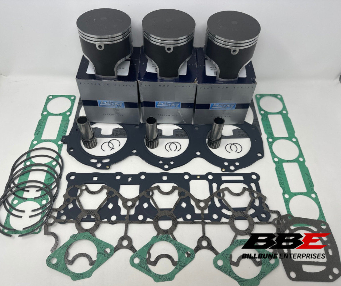 ‘97-‘04 Yamaha 1200 PWC Std. 84.00mm bore Top End Kit WSM Pistons, Gaskets