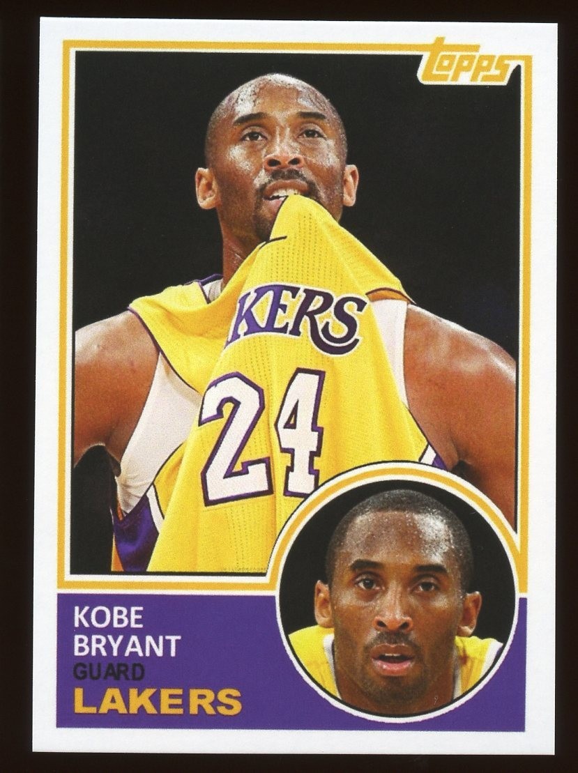 2026 DDK-Design \'Through The Years\' - #3 - Kobe Bryant - Los Angeles Lakers