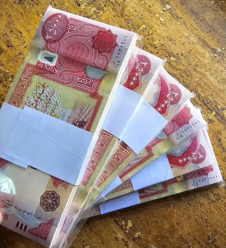 1,000,000 IRAQI DINAR 1 MILLION New UNCIRCULATED Guaranteed Authentic Pristine 1,000,000 IRAQI DINAR 1 MILLION New UNCIRCULATED Guaranteed Authentic Pristine