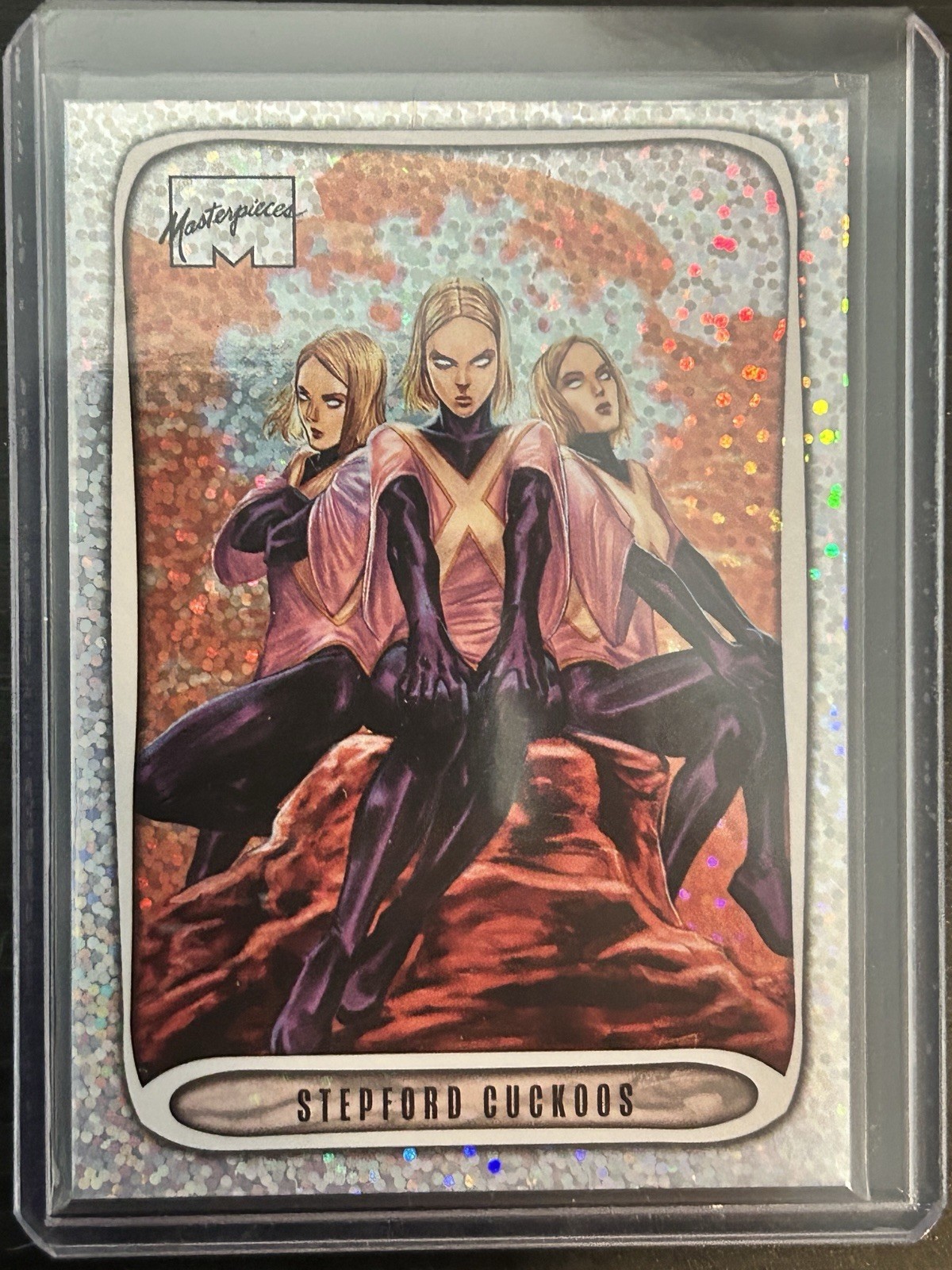 2024 SkyBox Marvel Masterpieces XL Stepford Cuckoos Holofoil #7/20 Rare SSP