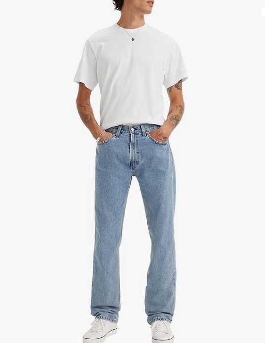 Levi\'s® 505® Men\'s Regular Fit Jeans Light-Stonewash, 36W x 30L. NEW SEALED Levi\'s® 505® Men\'s Regular Fit Jeans Light-Stonewash, 36W x 30L. NEW SEALED