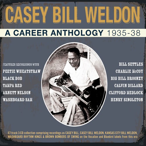 Casey Bill Weedon - A Career Anthology 1935-38 [New CD]