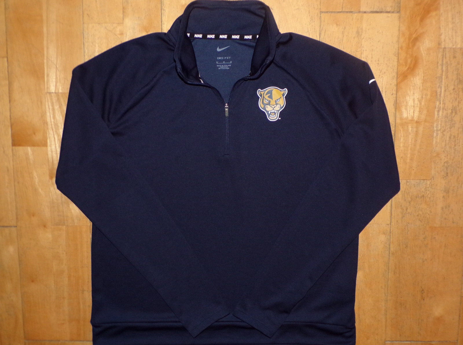 NIKE DRI-FIT FLORIDA INTERNATIONAL UNIVERSITY Panthers Medium M 1/4 Zip Pullover NIKE DRI-FIT FLORIDA INTERNATIONAL UNIVERSITY Panthers Medium M 1/4 Zip Pullover
