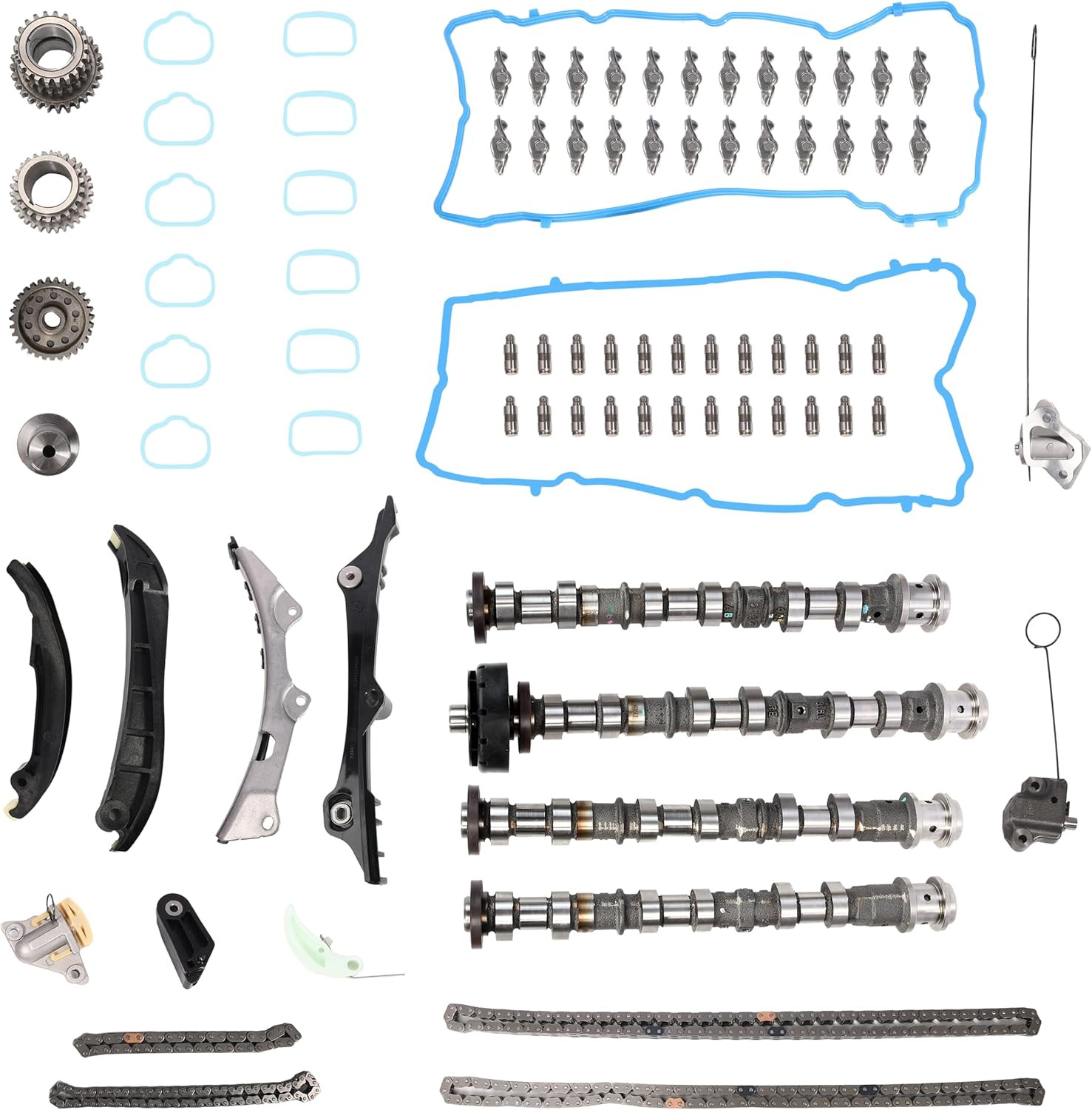 Engine Camshaft Rocker Arm Lifter Kit Jeep Dodge Ram 3.6L Pentastar 2011-16 83Pc