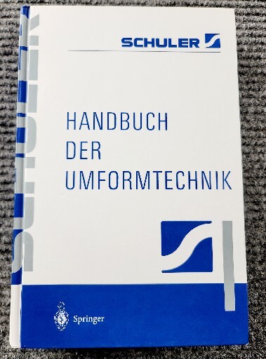 HANDBUCH DER UMFORMTECHNIK by Schuler Gmbh (2014, Trade Paperback)