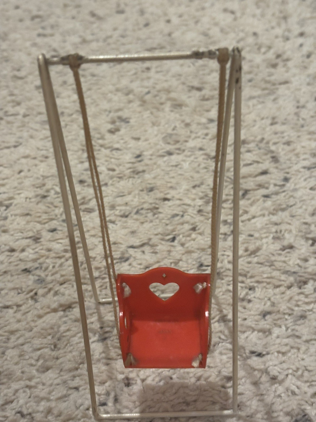 Vintage Mattel TUTTI SWING-A-LING #3560 Red Swing. RARE HTF