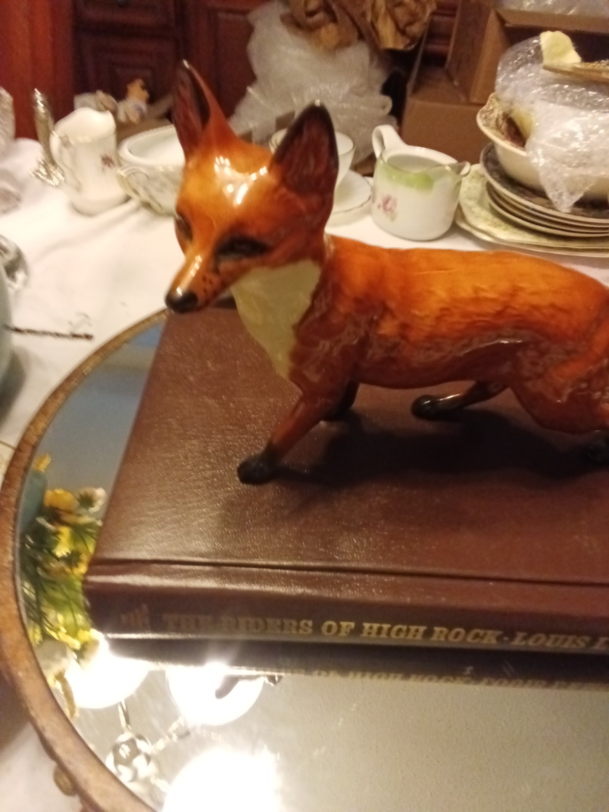Rare Vintage Beswick Standing Fox Signed. 10\ Rare Vintage Beswick Standing Fox Signed. 10\