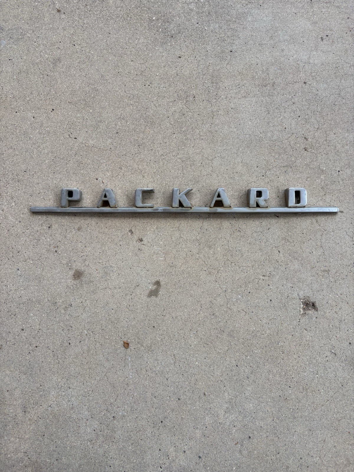 1949 Packard Sedan trunk emblem