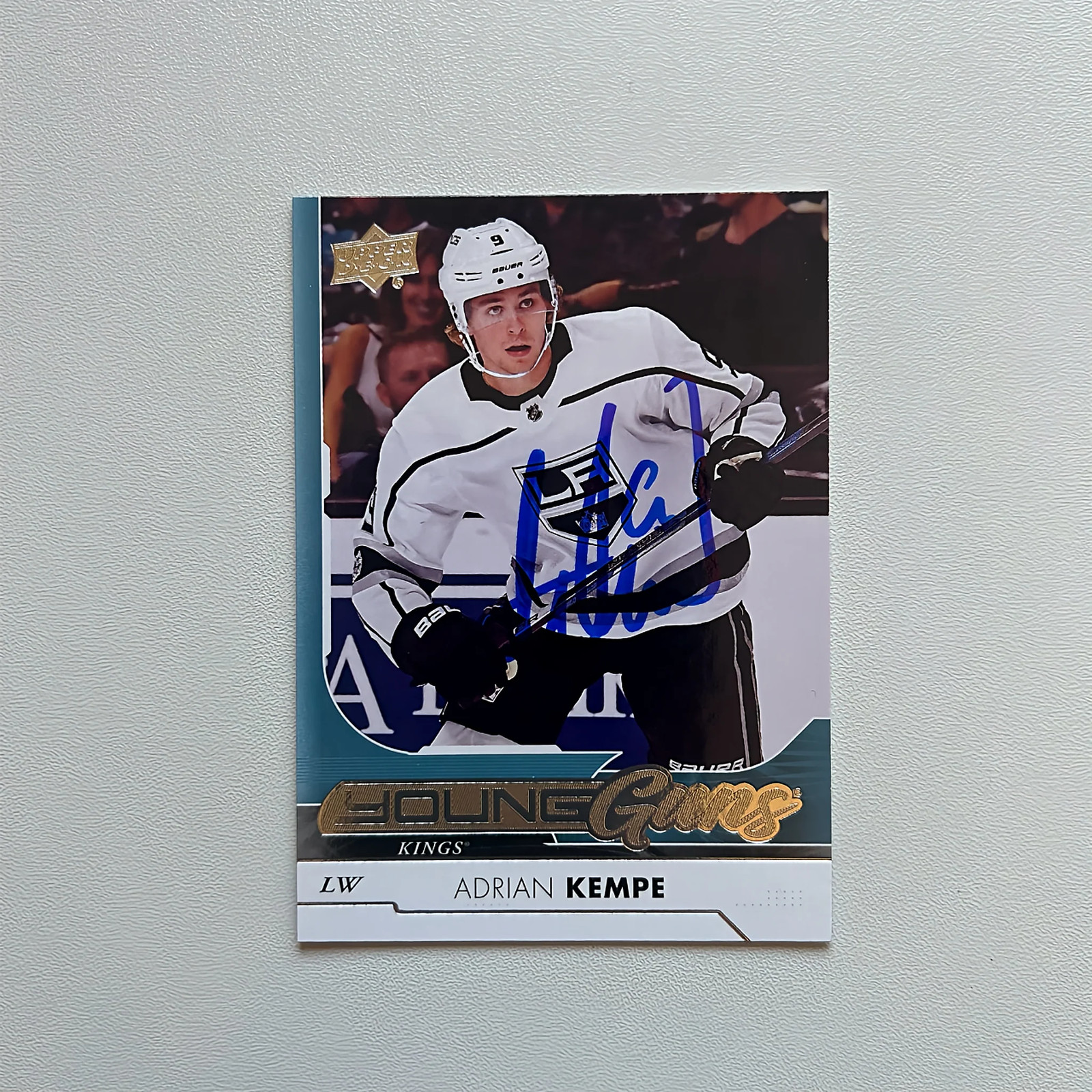 2017-18 UD Young Guns #210 ADRIAN KEMPE Autographed Rookie Card 2017-18 UD Young Guns #210 ADRIAN KEMPE Autographed Rookie Card