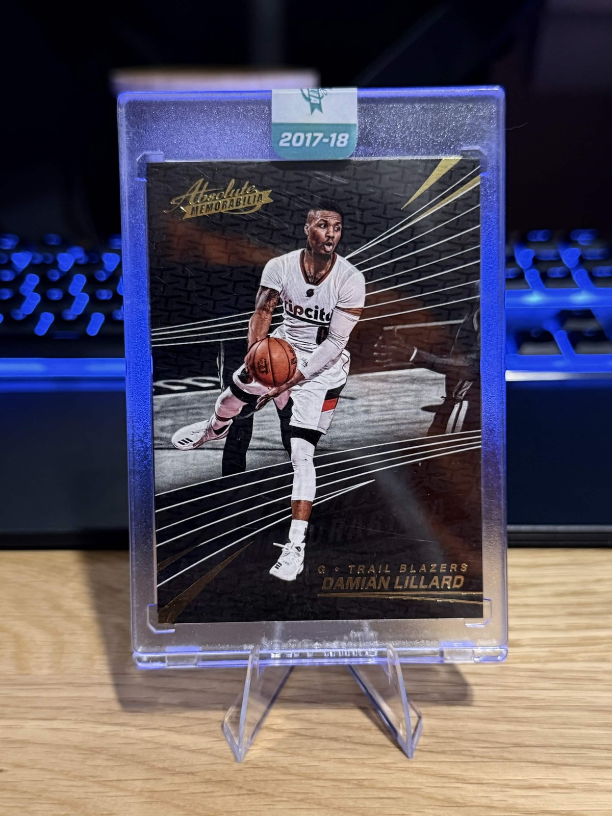 2017-18 Panini Absolute Damian Lillard Encased Black SP