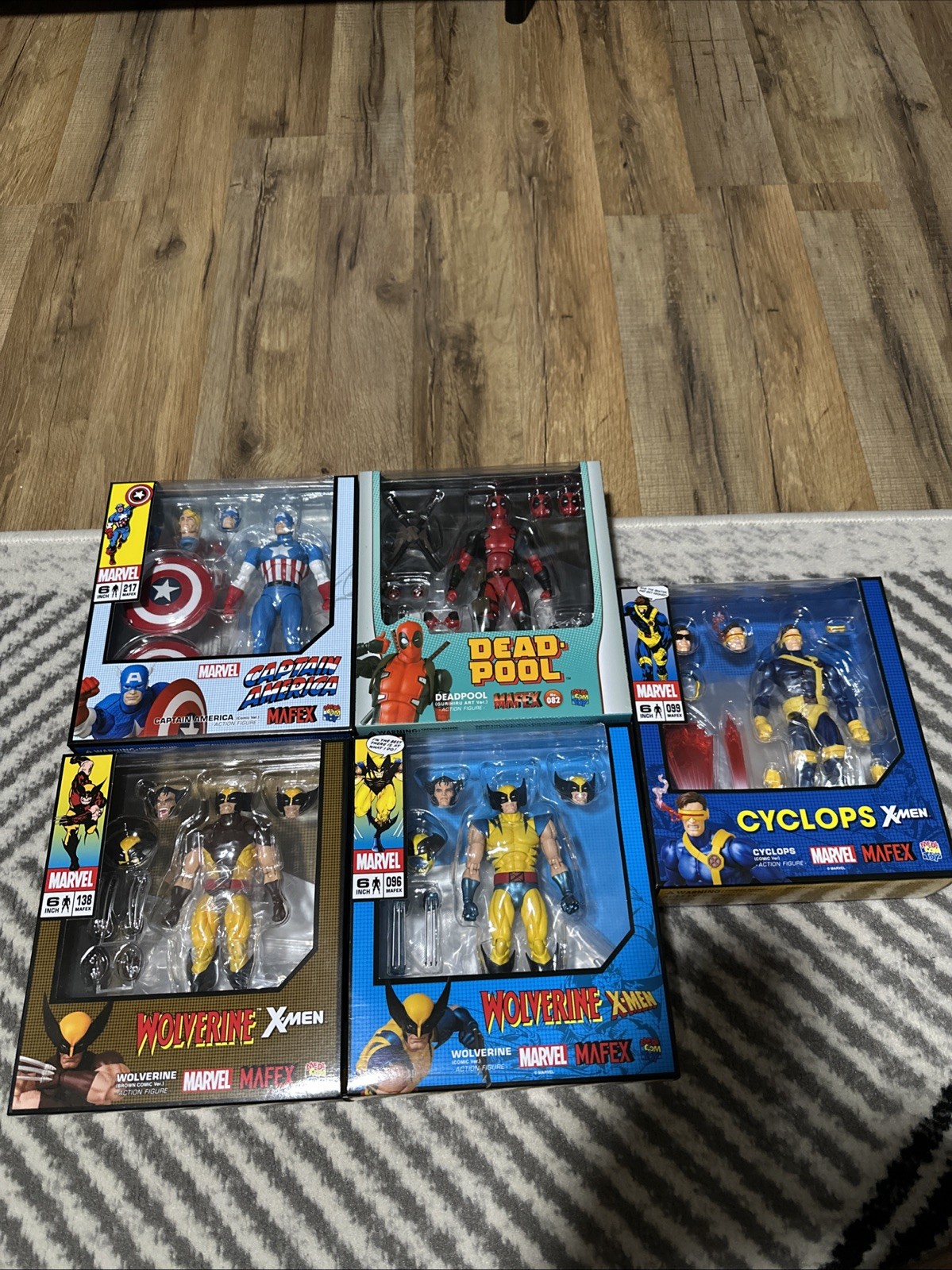 Medicom Mafex Marvel Lot Only