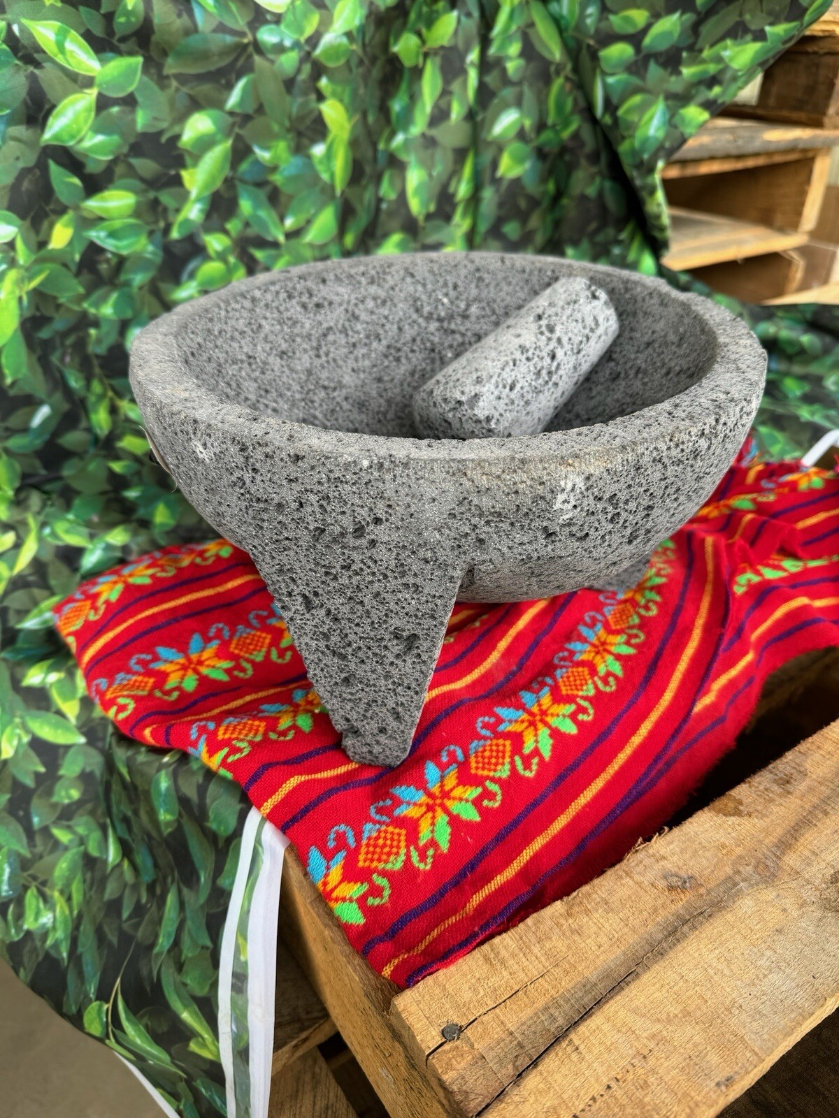 Molcajete Stone 11in