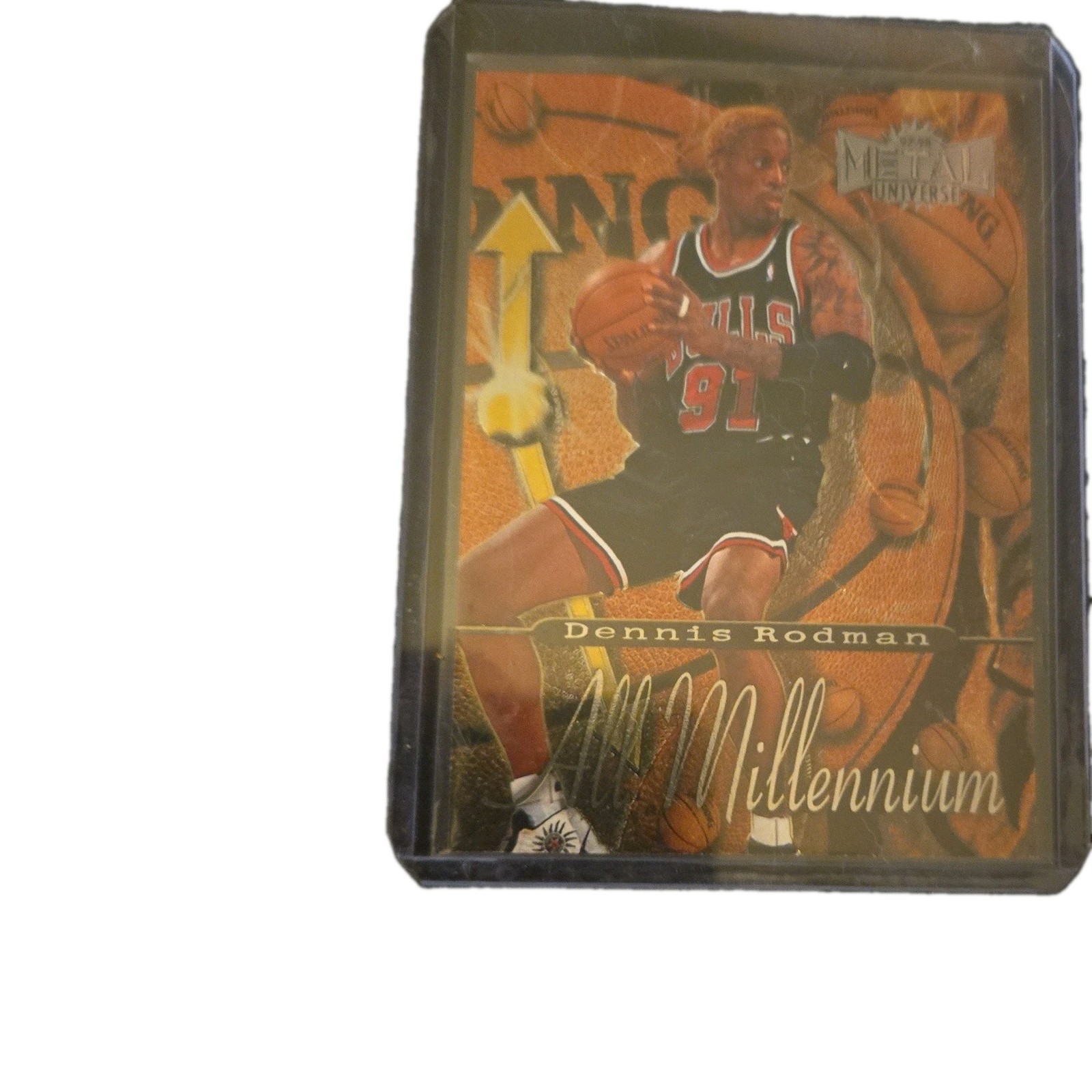 1997-98 Metal Universe Championship Preview - All Millennium Dennis Rodman #11 