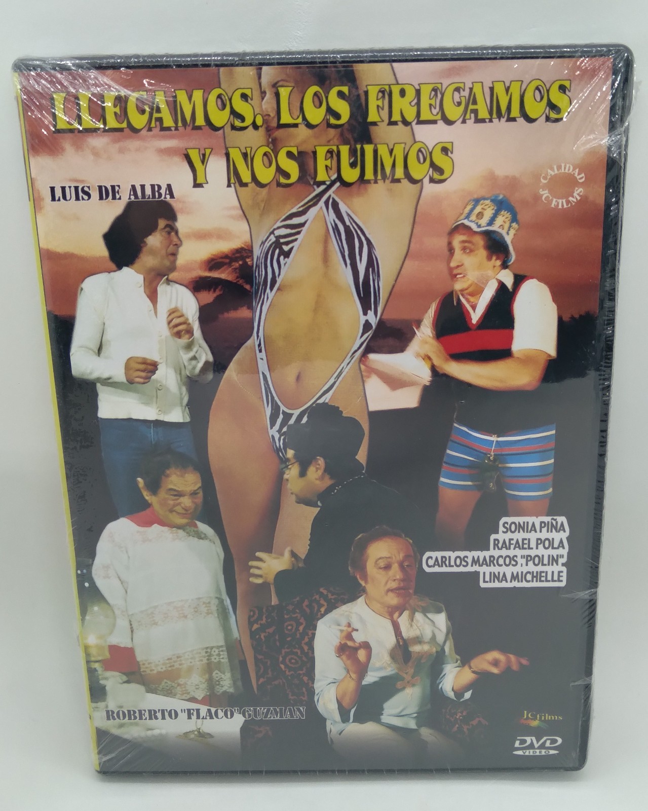 LLegamos, Los Fregamos Y Nos Fuimos (DVD, 1985, FS) New & Sealed Flaco Guzman