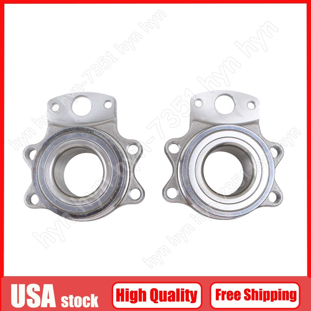 Rear L+R Wheel Bearing Hub For Nissan 300ZX Infiniti Q45 43280AA300 43281AA300
