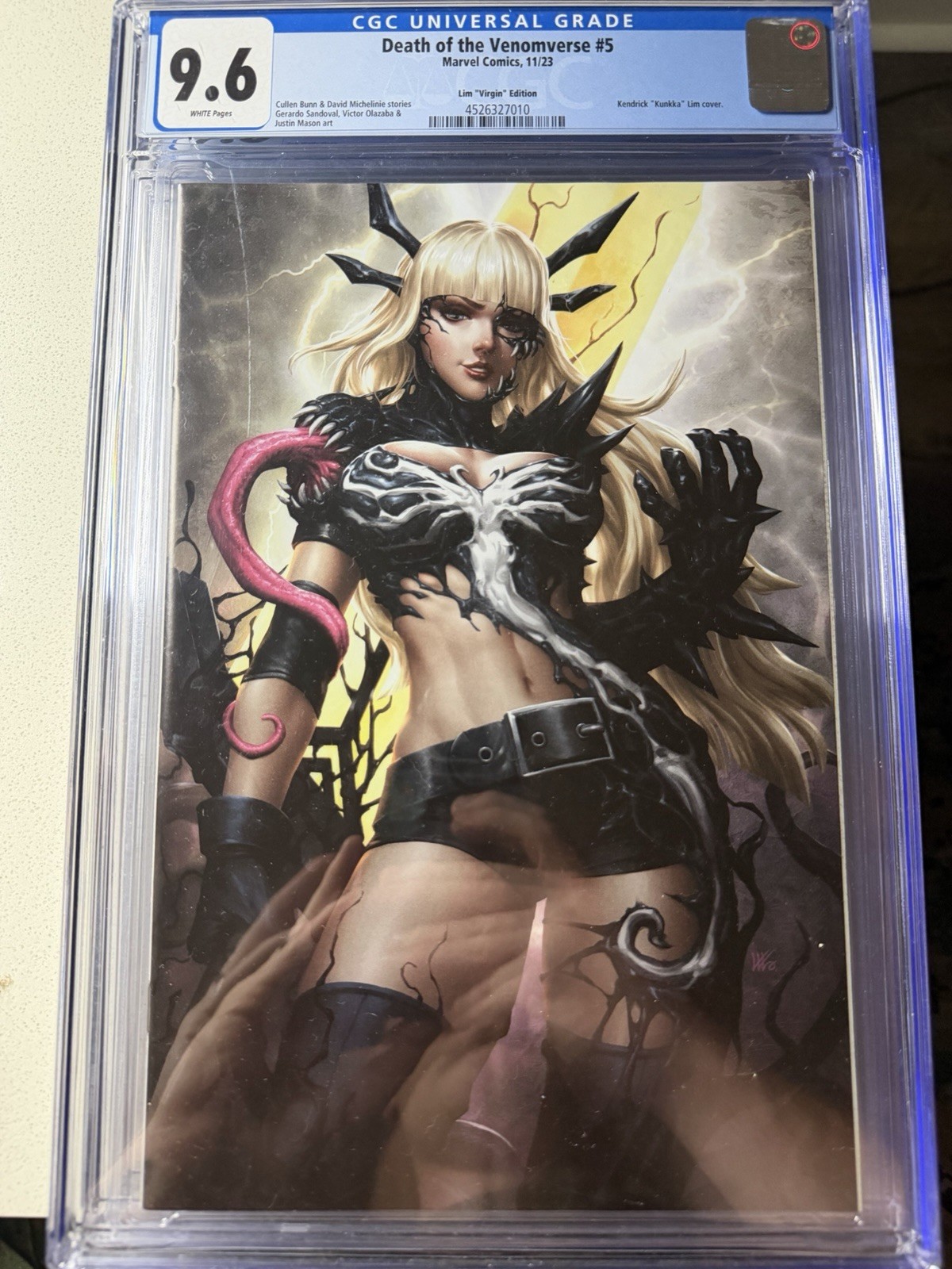 Death of the Venomverse #5 Virgin KENDRIC “KUNKKA” LIM CGC 9.6 Magik