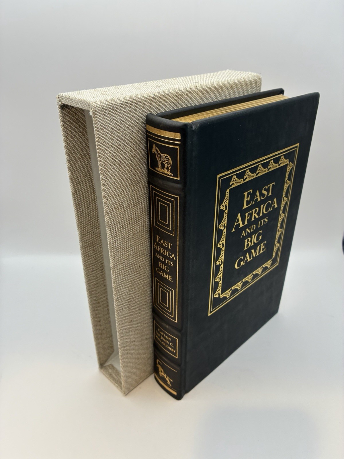 East Africa and Its Big Game Willoughby Briar Patch Press 1990 Limited Slipcase East Africa and Its Big Game Willoughby Briar Patch Press 1990 Limited Slipcase