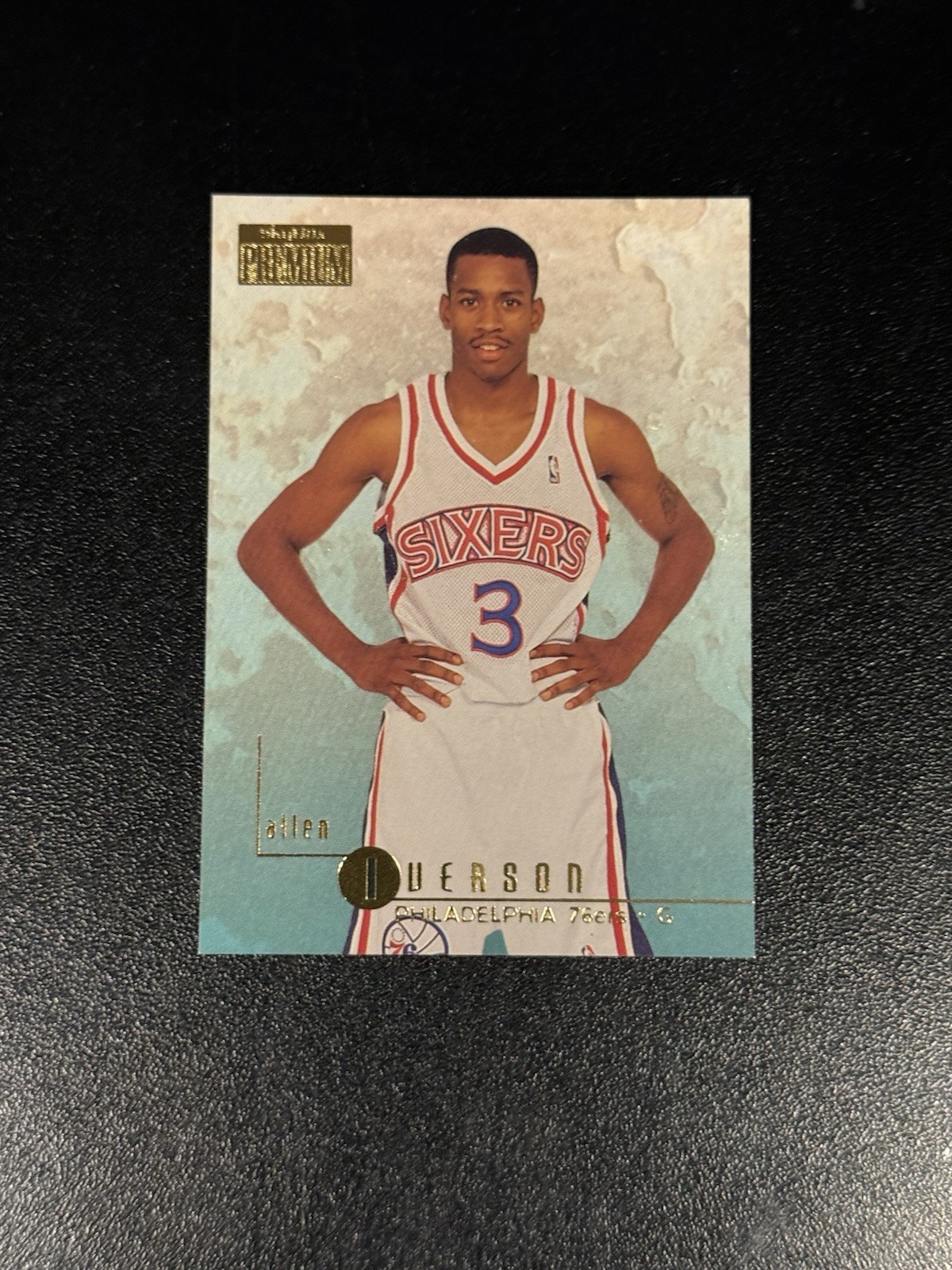 1996-97 Skybox Premium Allen Iverson #85 Rookie RC 76ers