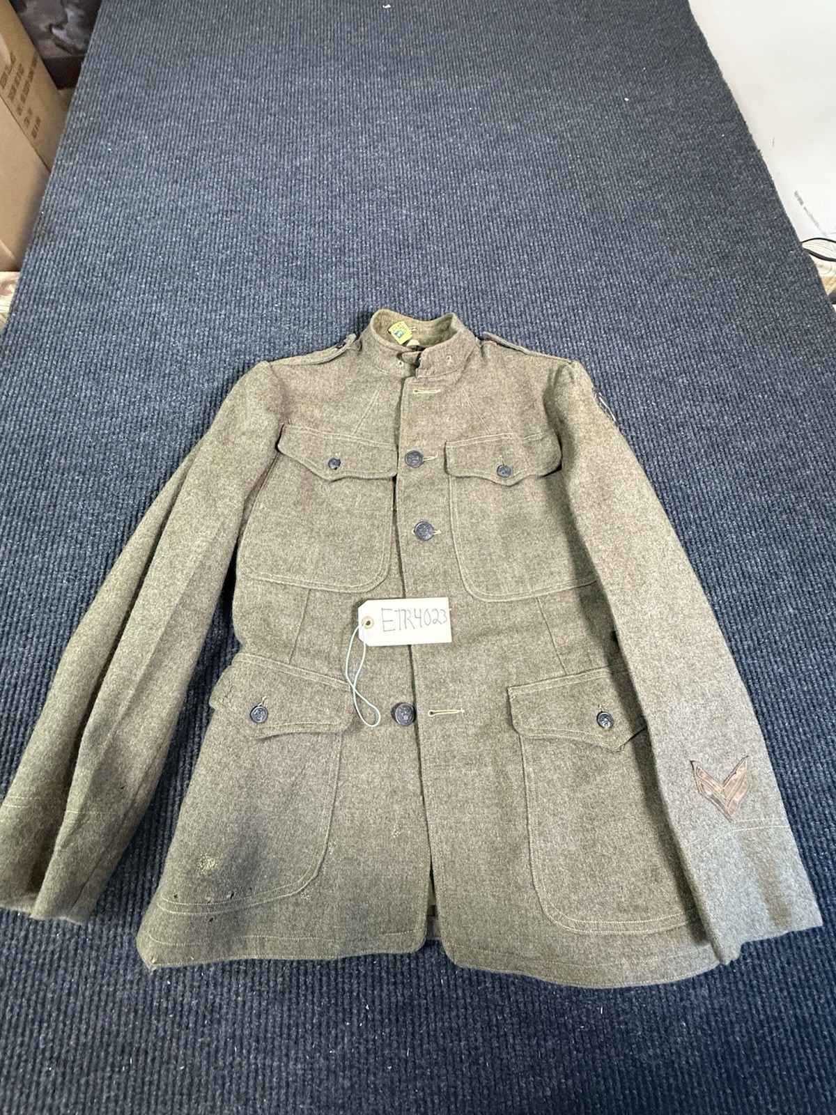 WW1 89th Infantry Patched Jacket ETR4023