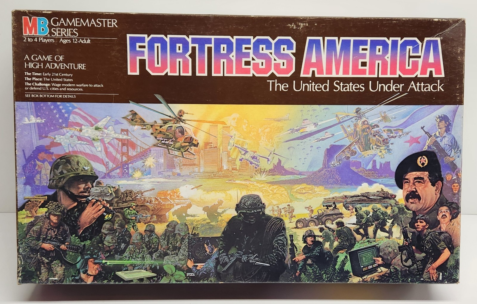 Vintage 1986 Fortress America Board Game Milton Bradley Gamemaster Series PARTS Vintage 1986 Fortress America Board Game Milton Bradley Gamemaster Series PARTS