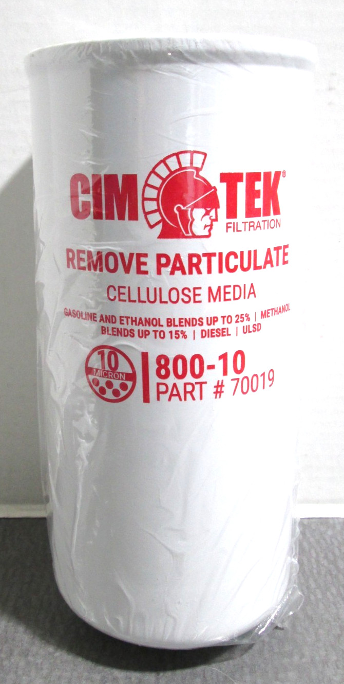 Cim-Tek 800-10 10 Micron High-Volume Commercial Spin-on Filter (70019) NEW