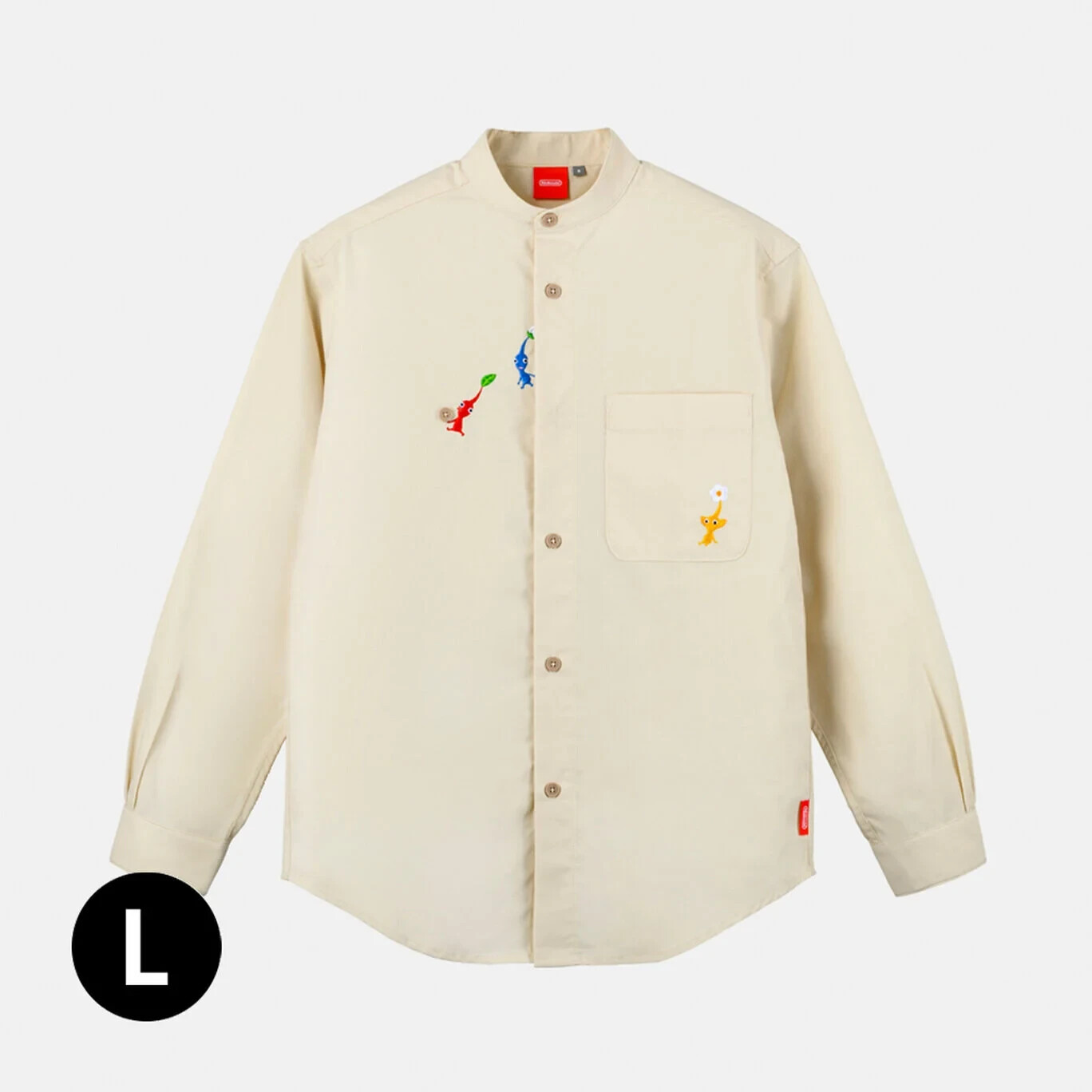 Nintendo Tokyo Official PIKMIN Shirt Treasure Collection Limited New Size L