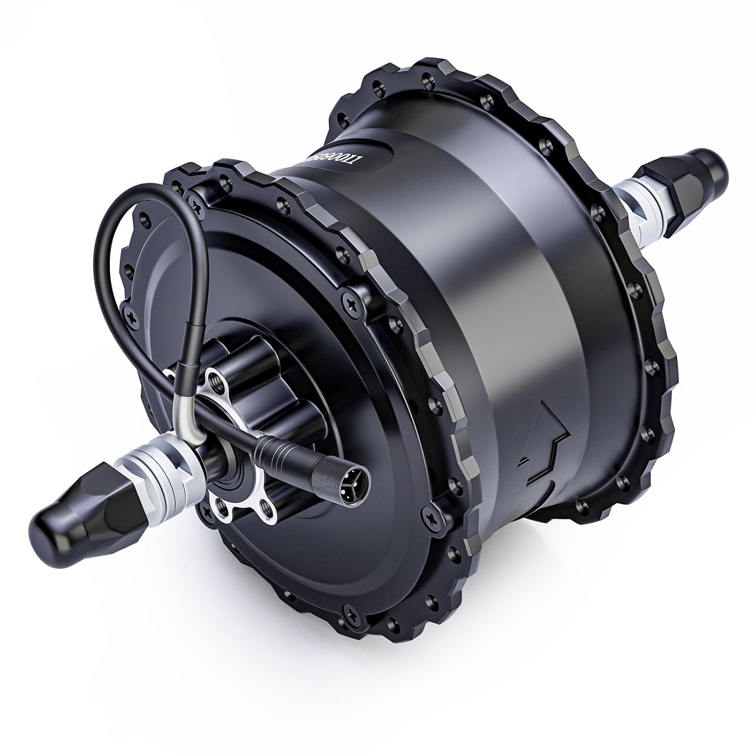 48V 1000W Rear Hub Motor 34Mph E-Bike Conversion L915 9-Pin 170-175Mm