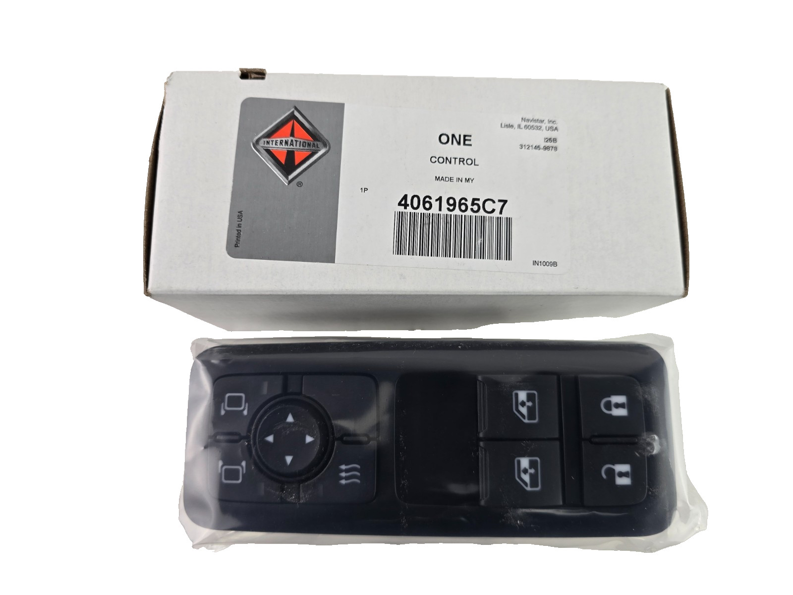 NEW Genuine International 4061965C7 Driver Door Pod Window Mirror Control Switch