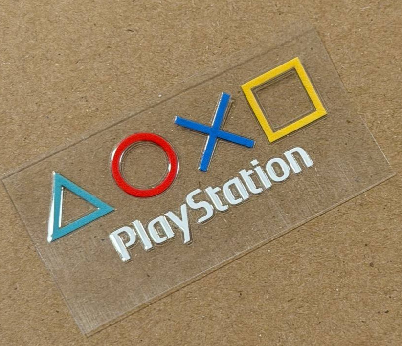 1 Pc for PlayStation / Xbox Sticker Crystal Sticker Decal Label 1 Pc for PlayStation / Xbox Sticker Crystal Sticker Decal Label