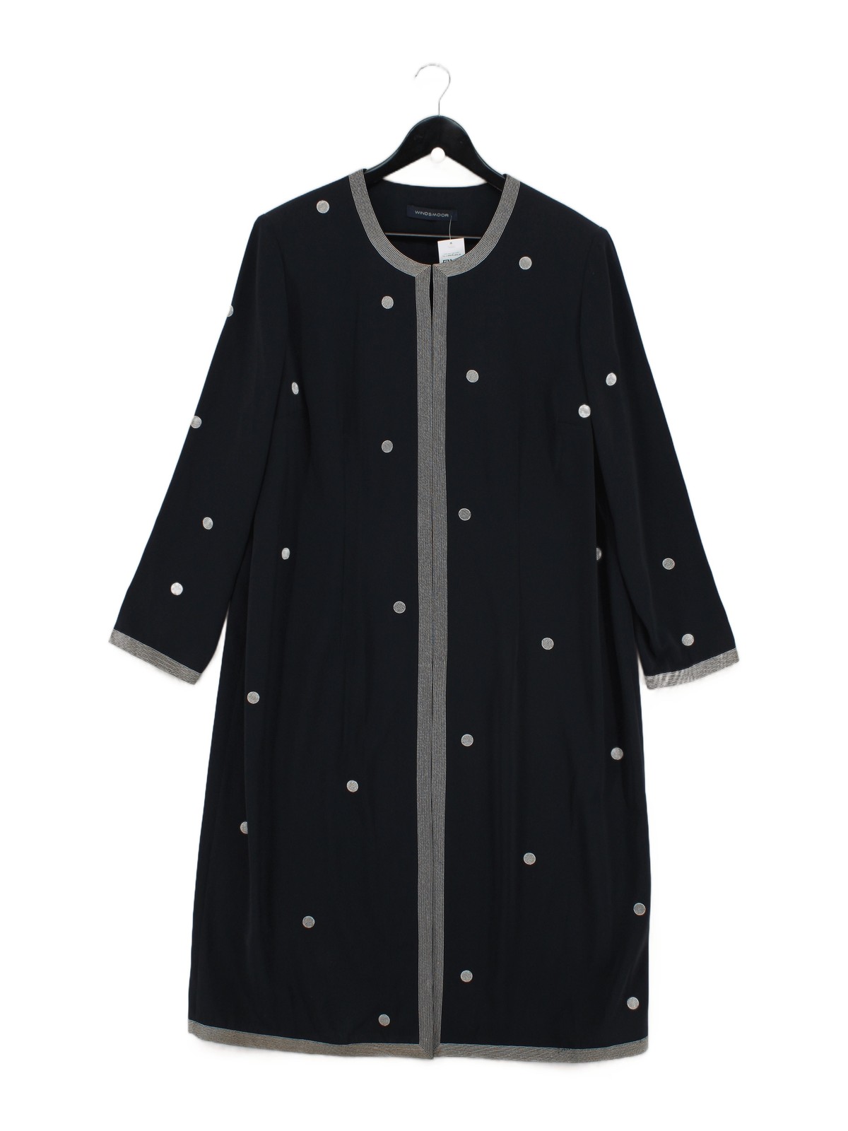 Windsmoor Women\'s Cardigan UK 20 Black 100% Polyester Cardigan