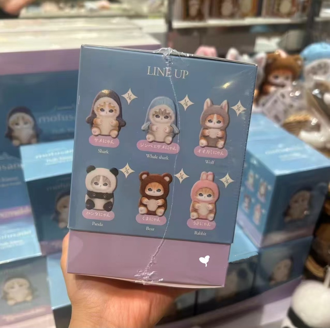 New MINISO Mofusand Fluffy Kittens Collectible Plush Series Confirmed  Blind Box
