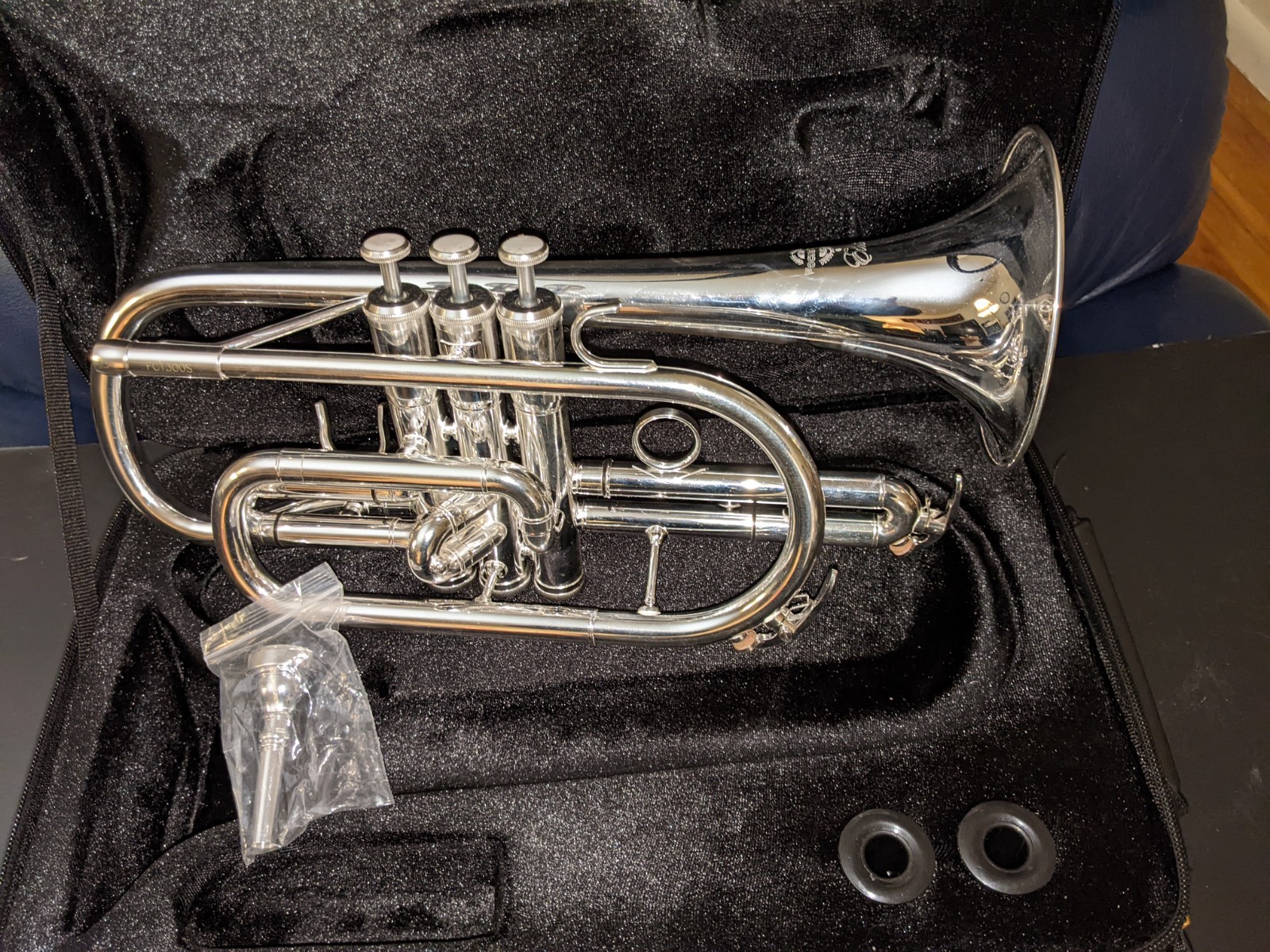 Elite Silver Custom Cornet