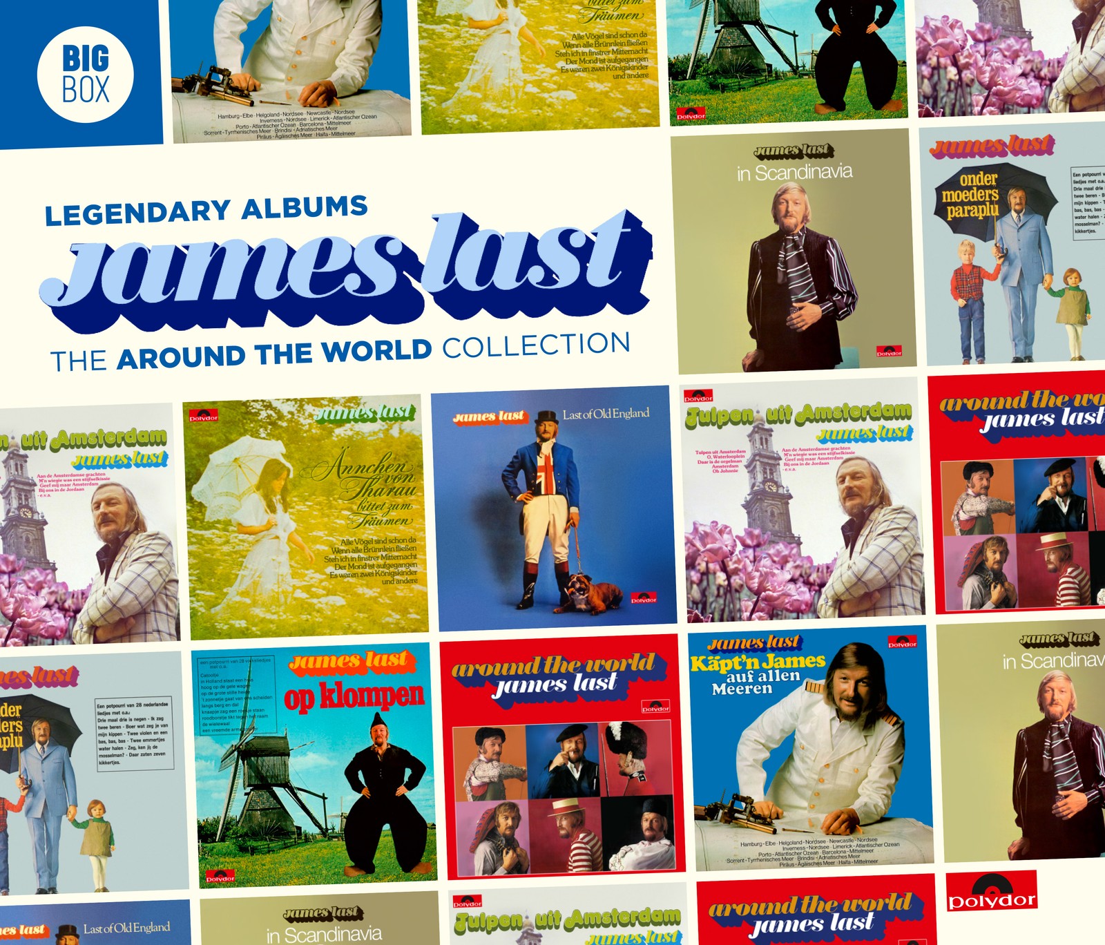 James Last BIG BOX: The Around the World Collection (CD) Box Set (UK IMPORT)