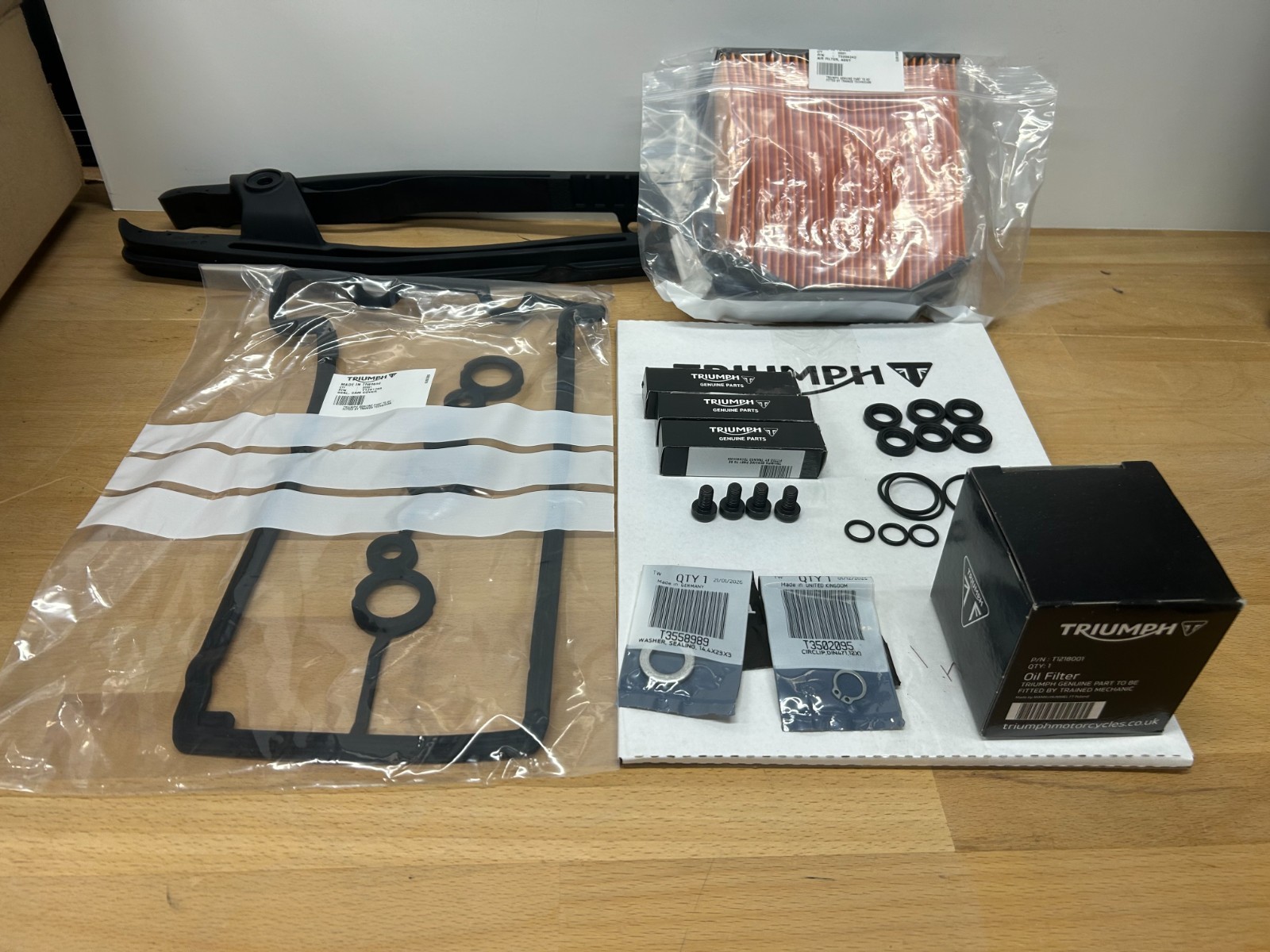 Triumph Tiger 900 & 850 Sport Service Kit Genuine OEM Parts #T3990129
