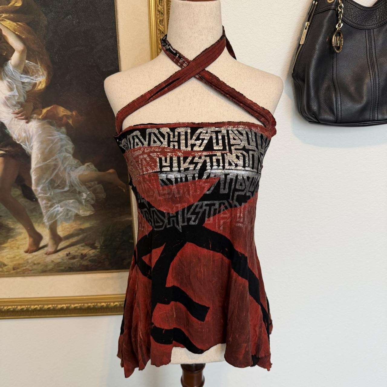 Rare Y2K Buddhistpunk Grungy Punk Top