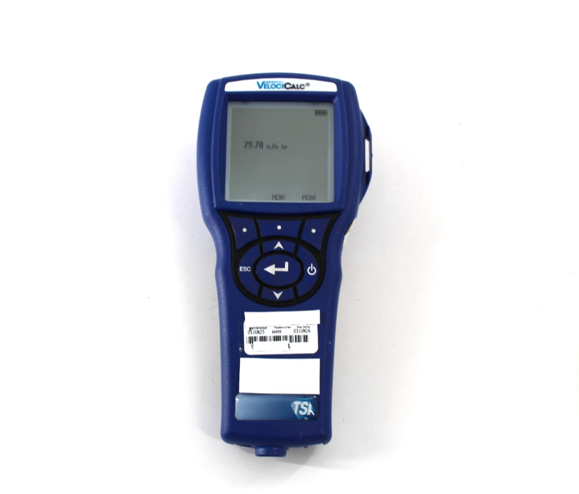 TSI 9565-P Velocicalc Handheld Digital Air Velocity Temp Meter - UNIT ONLY TSI 9565-P Velocicalc Handheld Digital Air Velocity Temp Meter - UNIT ONLY