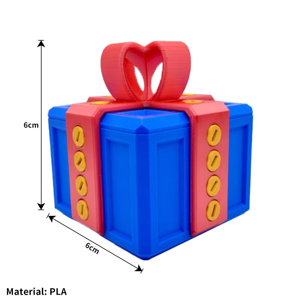 The Annoying Present with Middle Finger in A Box Gift Box with Screws Prank CW