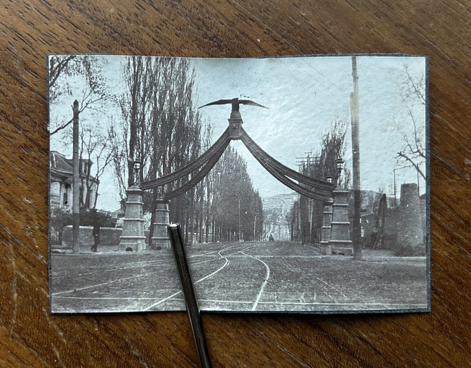 Antique 1900s Salt Lake City Utah Eagle Gate State Street Original Photo Antique 1900s Salt Lake City Utah Eagle Gate State Street Original Photo
