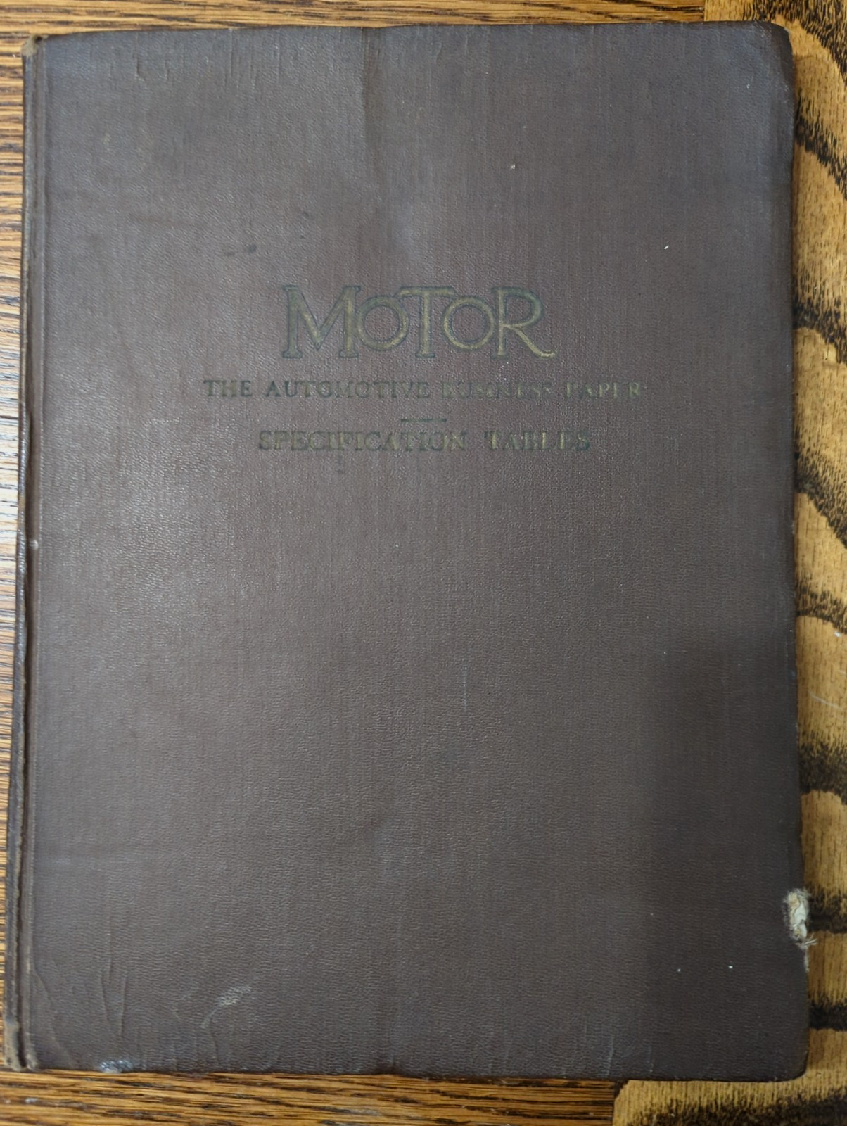 Rare Original Vintage 1925 Motor Specification Table Cars Trucks Motorcycle Book Rare Original Vintage 1925 Motor Specification Table Cars Trucks Motorcycle Book
