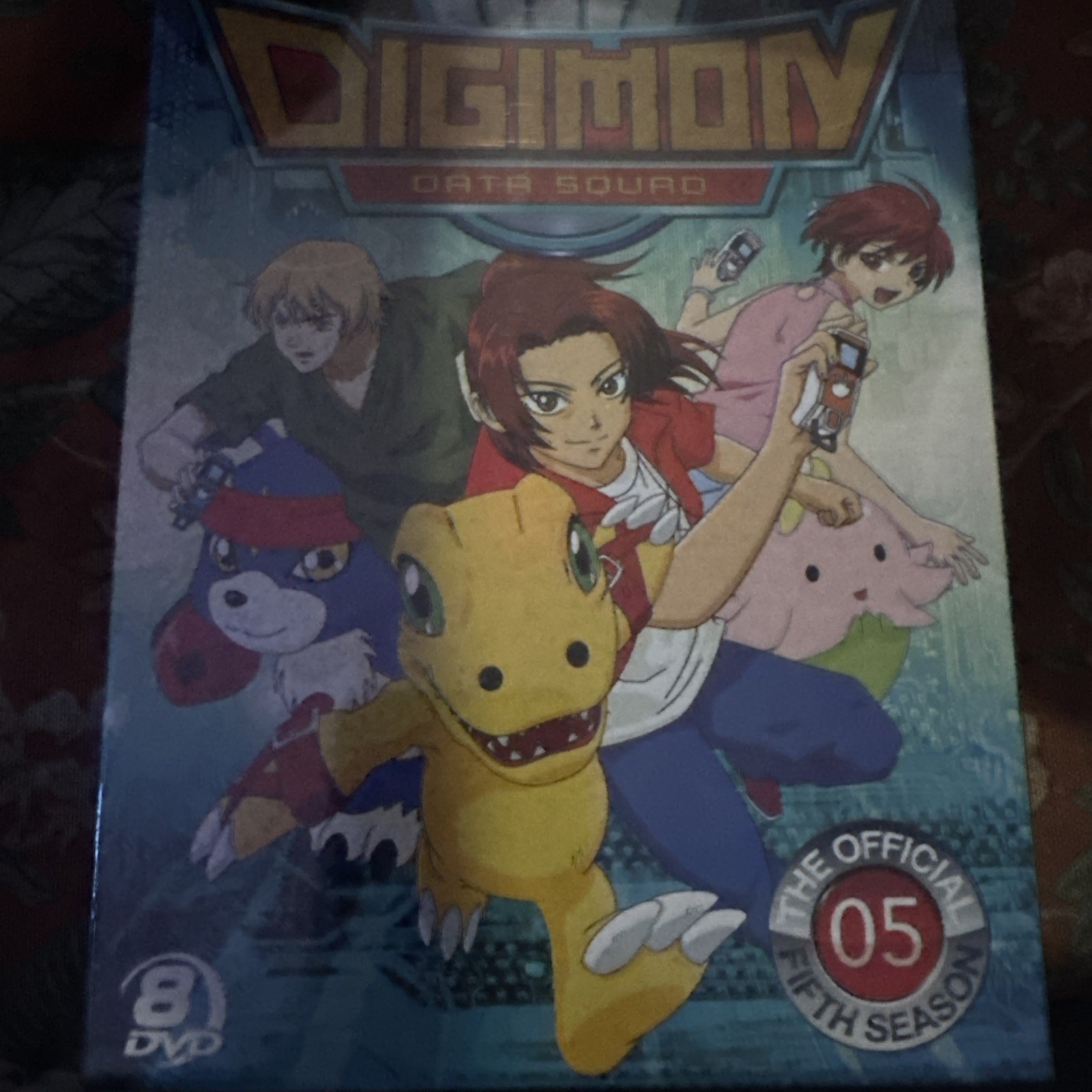 Digimon data squad the official 5th season DVD  8 discs  brand new