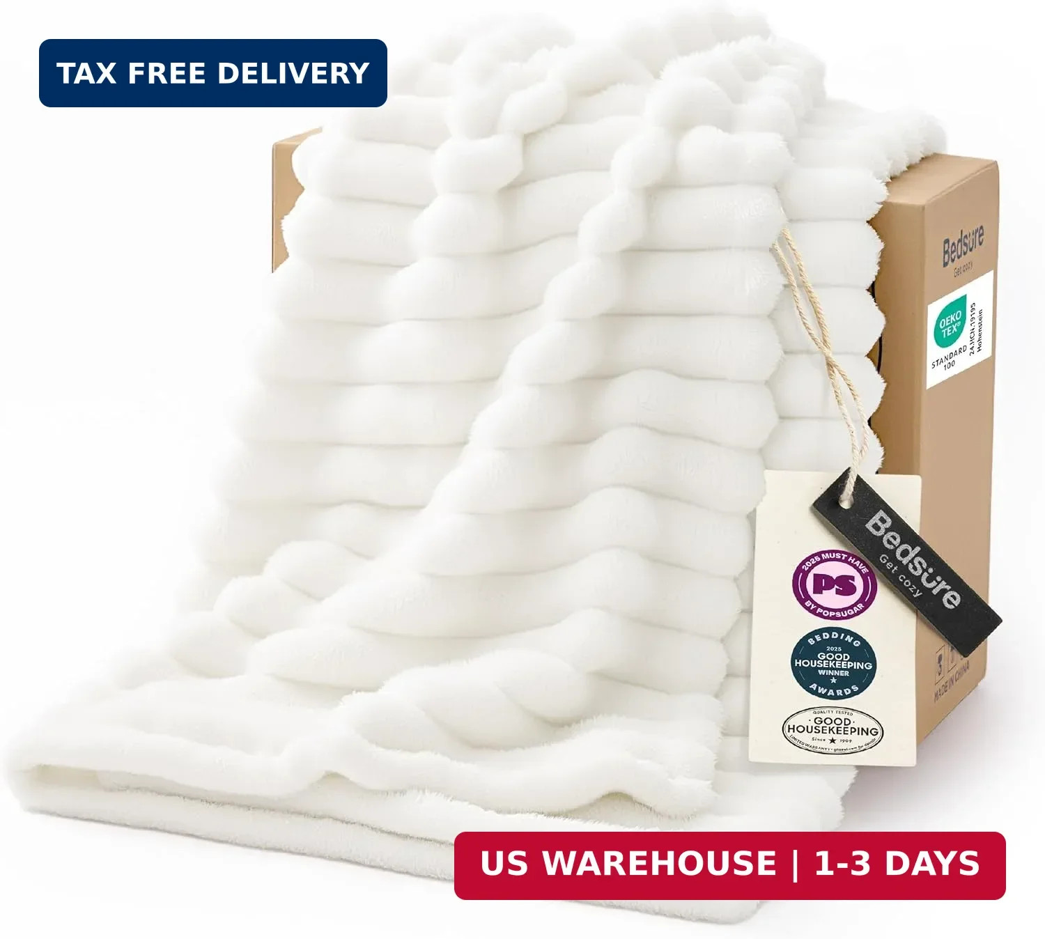 Bedsure GentleSoft White Throw Blanket for Couch - Halloween Fall Decorations fo Bedsure GentleSoft White Throw Blanket for Couch - Halloween Fall Decorations fo