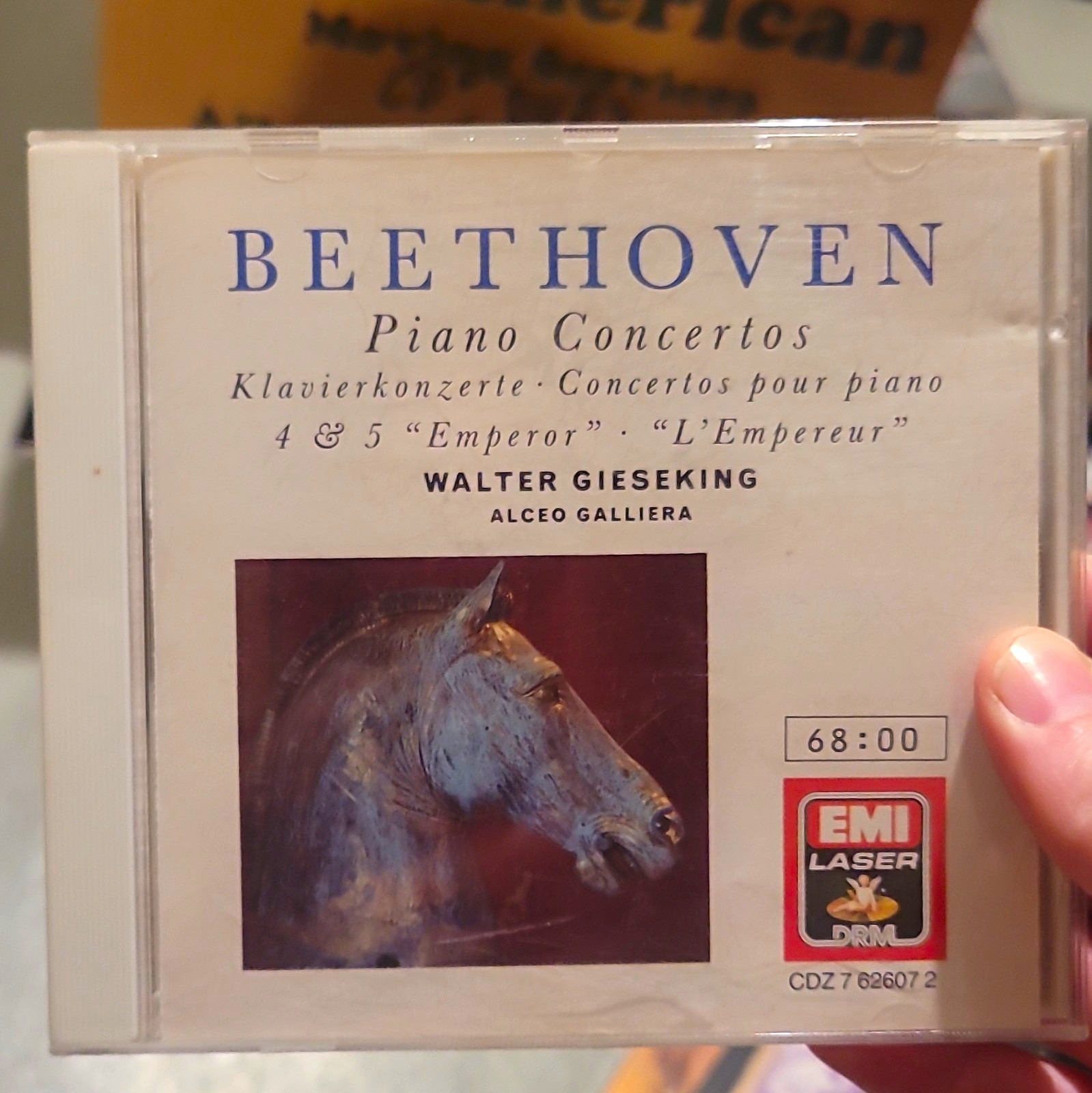 Walter Gieseking Beethoven Piano Concertos 4 & 5 \