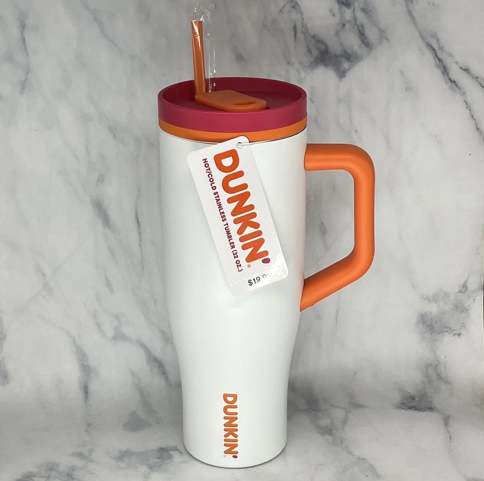 2025 Dunkin NEW Hot/Cold Stainless Tumbler Handle 32 oz **FREE GIFT W/PURCHASE* 2025 Dunkin NEW Hot/Cold Stainless Tumbler Handle 32 oz **FREE GIFT W/PURCHASE*
