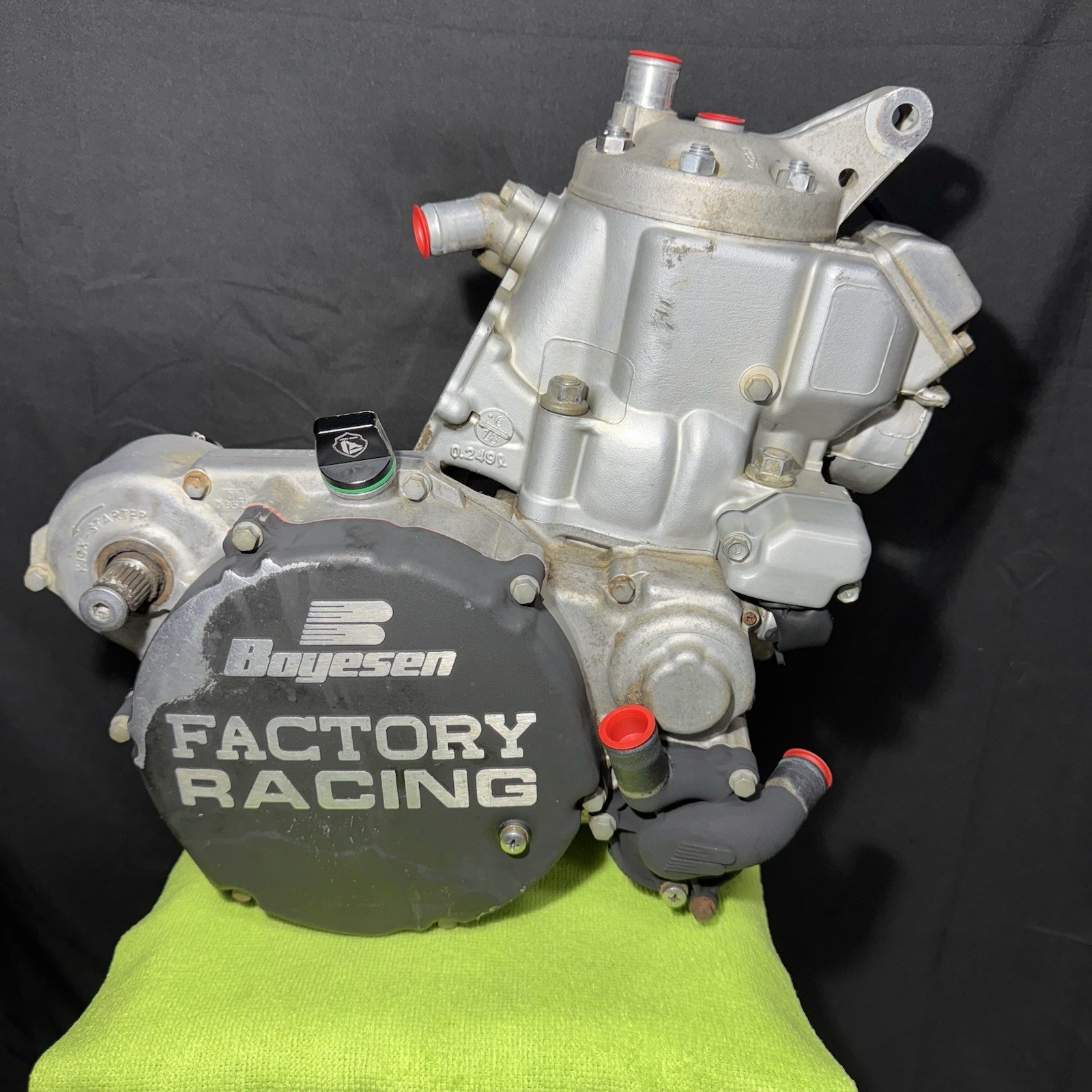 1999-2002 02 Kawasaki KX250 KX 250 Complete GOOD Running Engine Motor Bottom End