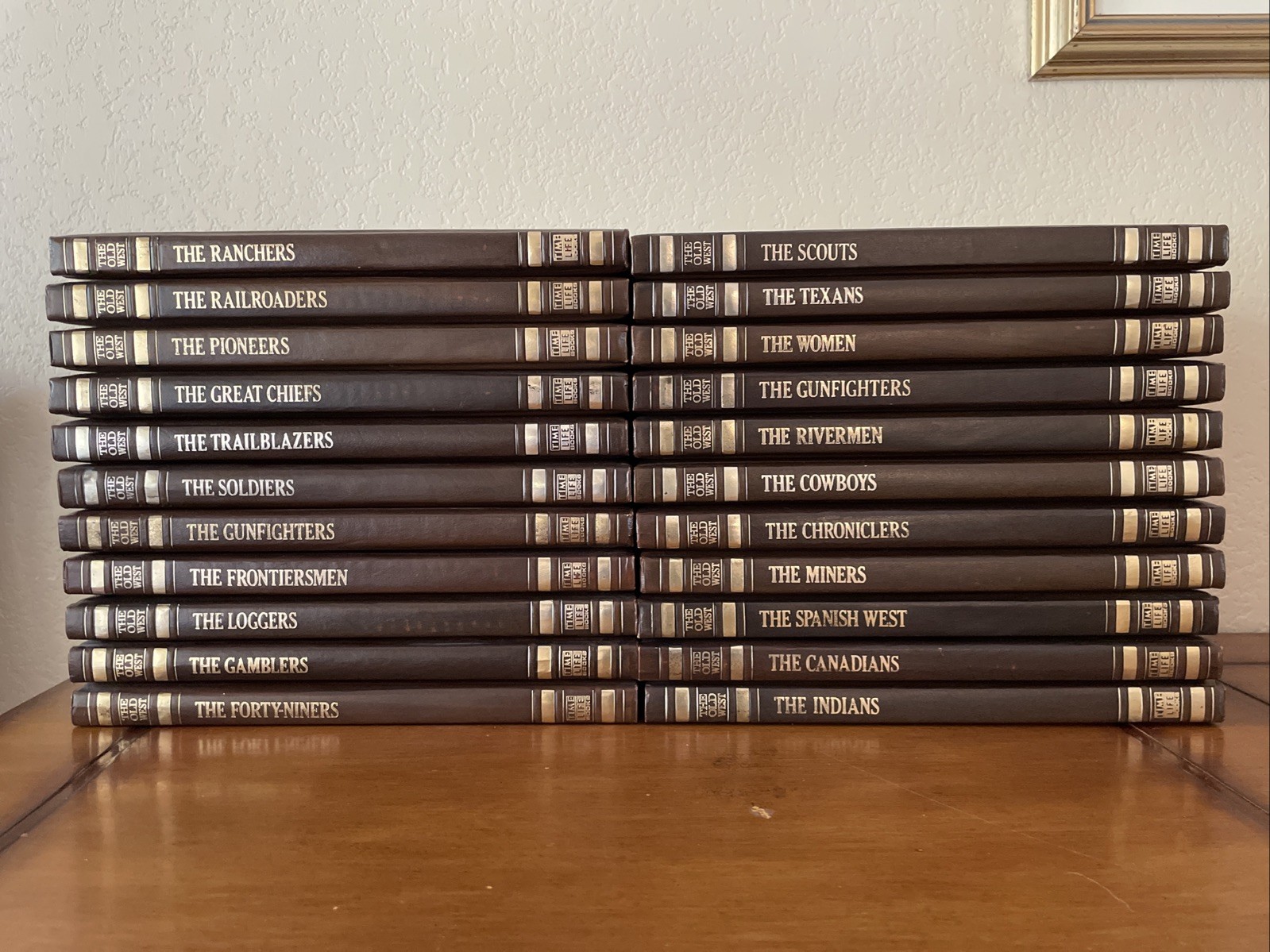 Time Life Books THE OLD WEST Set/Lot of 22 Volume Vintage - Cowboys Indians
