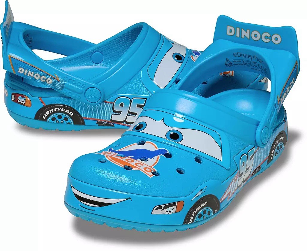 NEW Dinoco Lightning Mcqueen Crocs (Adult US Sizes)
