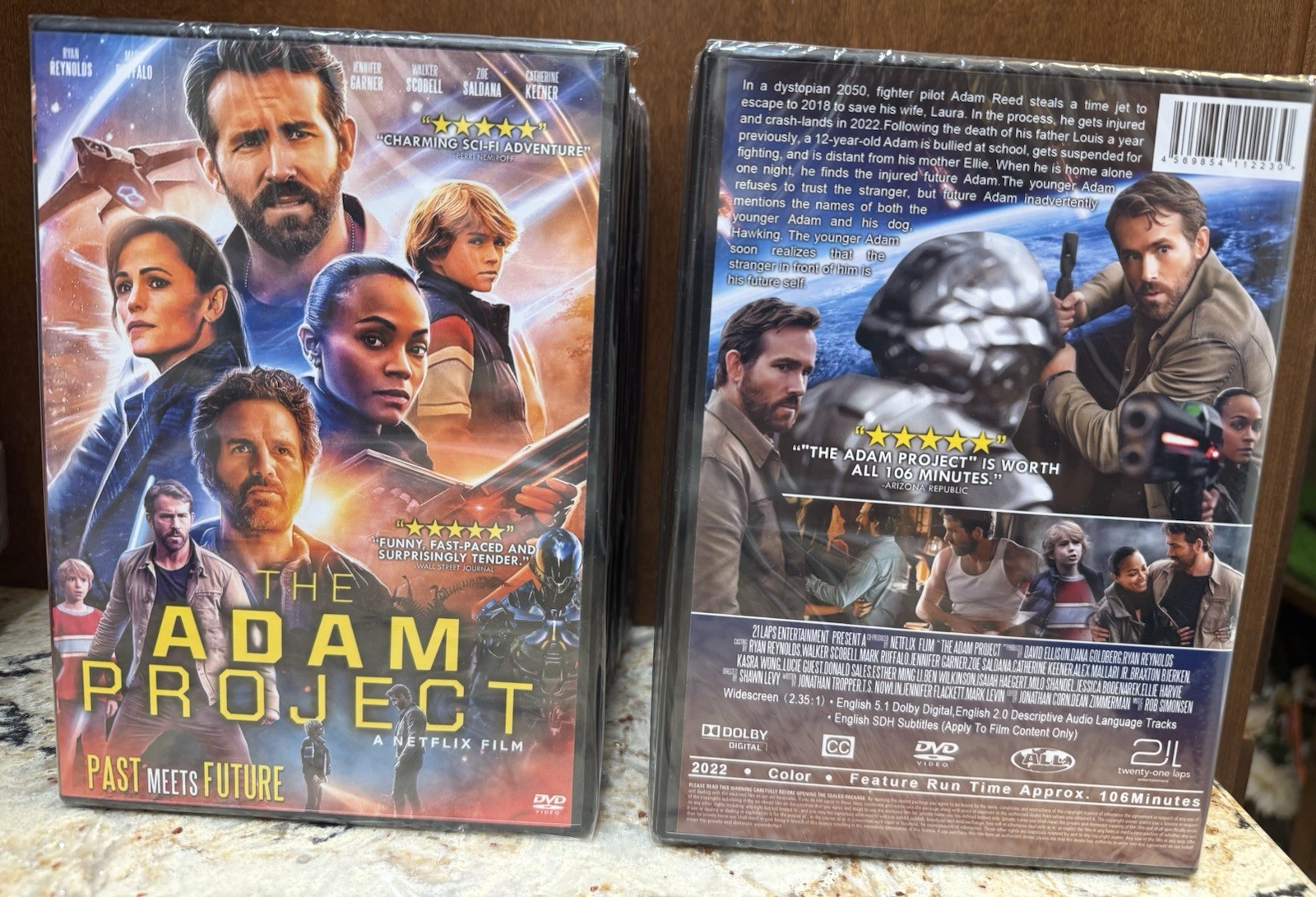 The Adam Project (2022) DVD, New, Sealed