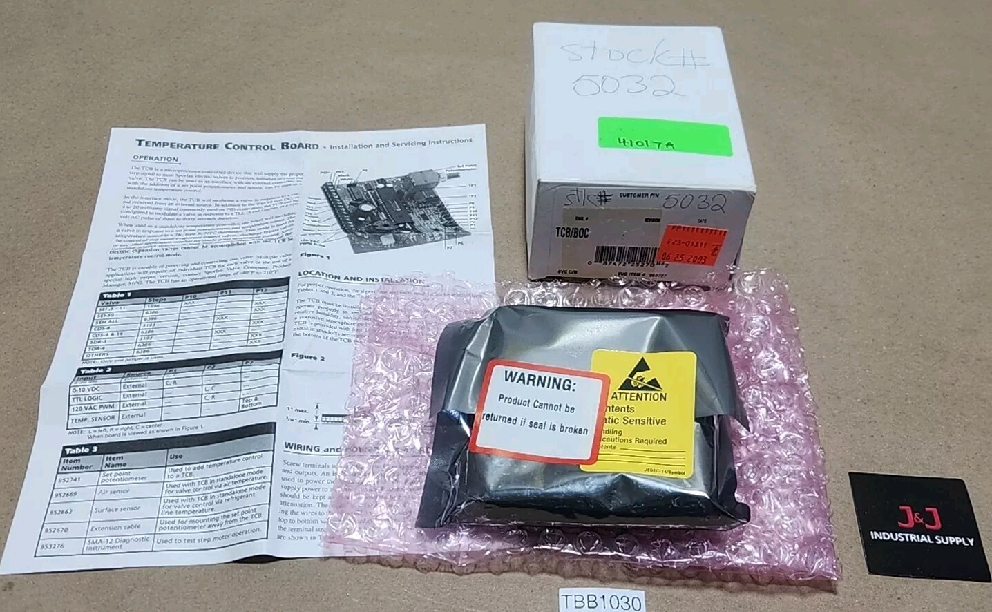 *SEALED SURPLUS* Sporlan TCB/BOC Temperature Control Board 952727 + Warranty